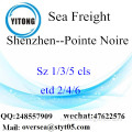Shenzhen poort LCL consolidatie naar Pointe-Noire